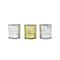 Elegant Designs™ Silver and Gold Winter Wonderland Candle Set